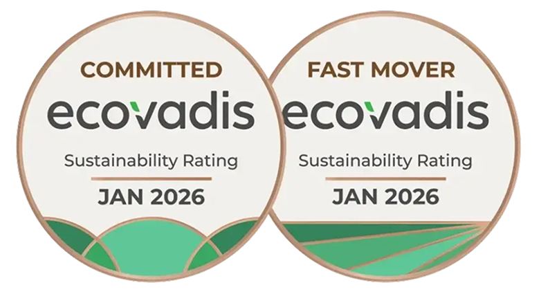 EcoVadis Committed·Fast Mover 배지